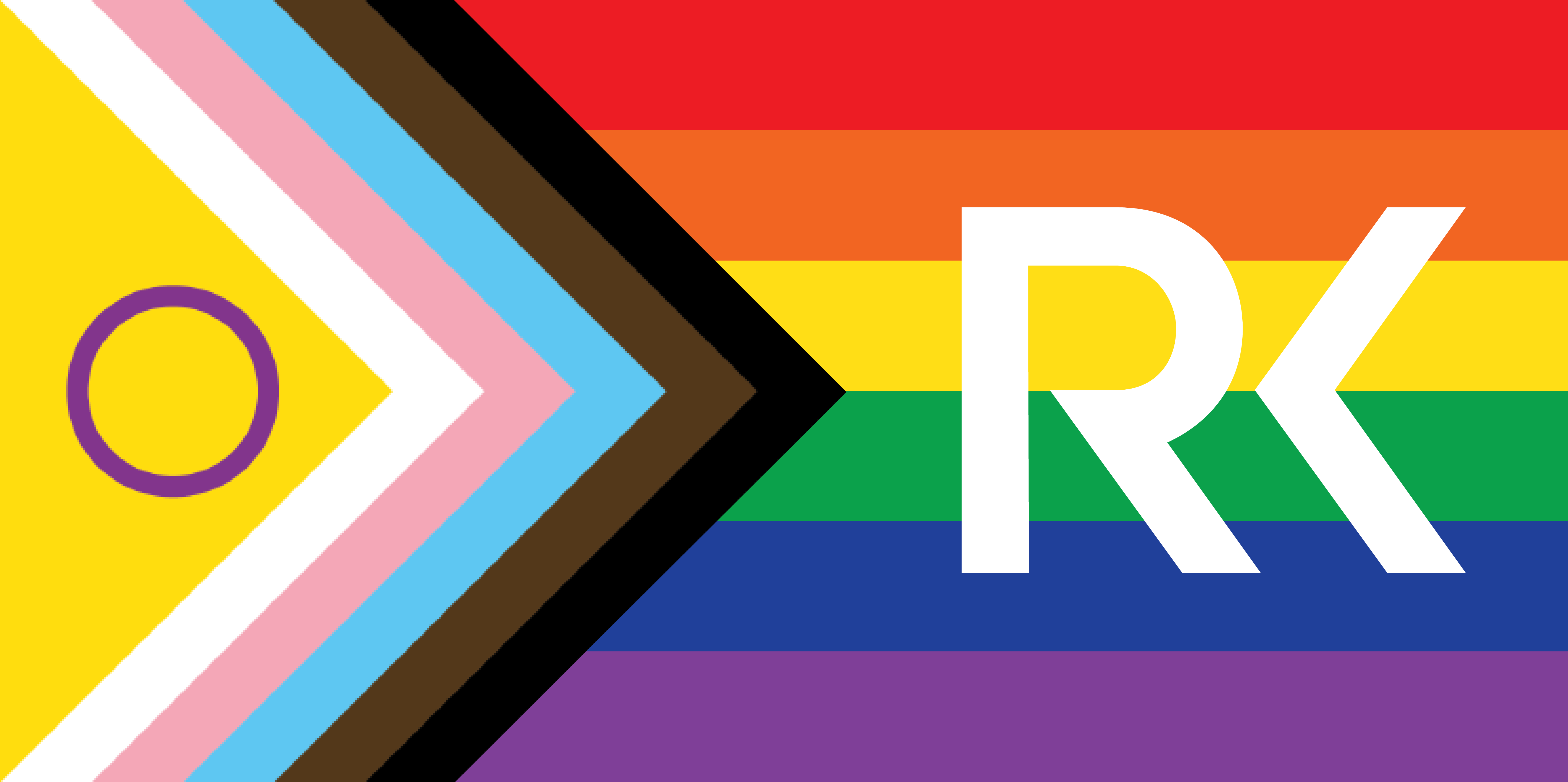 Russell Kennedy's Pride Committee Flag and Logo